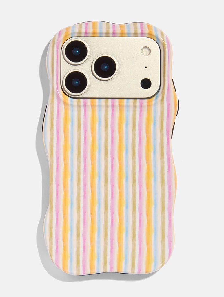 Multi Colour Stripe Ultra Protective iPhone Case Phone Cases Skinnydip London