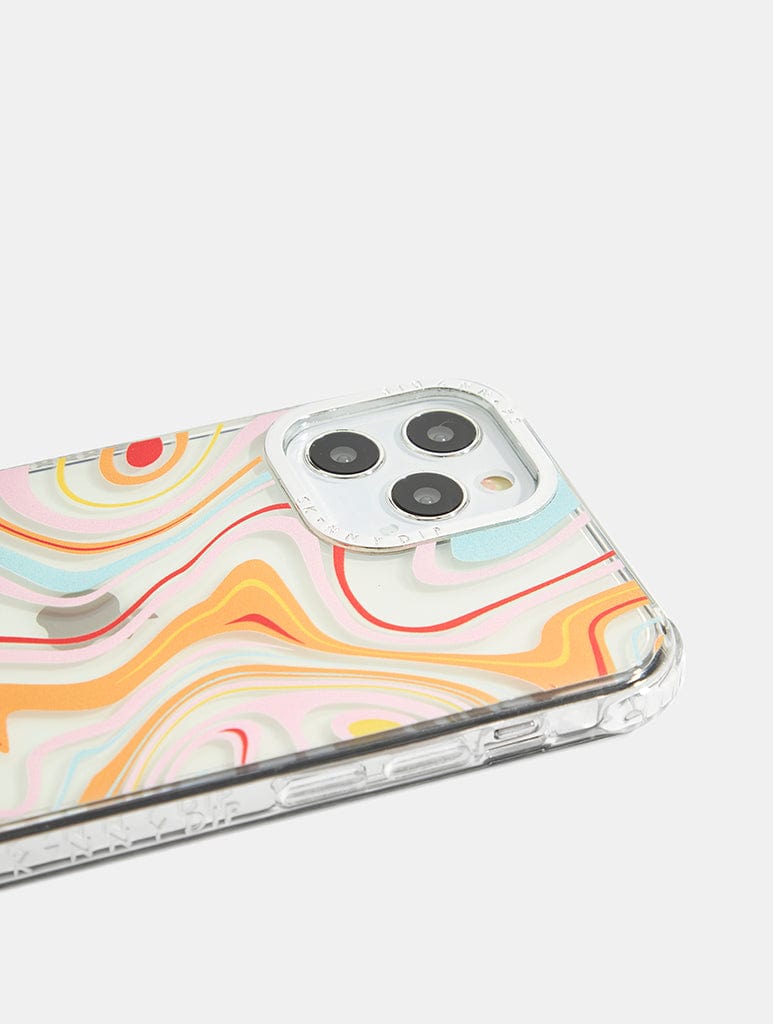 Multi Coloured Swirl Shock iPhone Case Phone Cases Skinnydip London