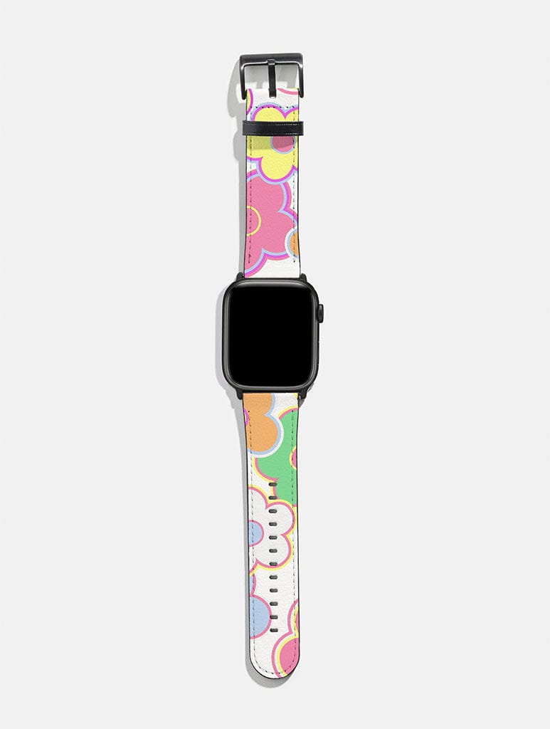 Multicolour Floral Apple Watch Strap Watch Straps Skinnydip London
