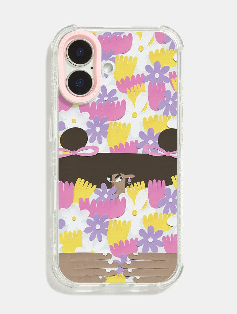 Naomi Anderson-Subryan x Skinnydip Spring Flowers Shock iPhone Case Phone Cases Skinnydip London
