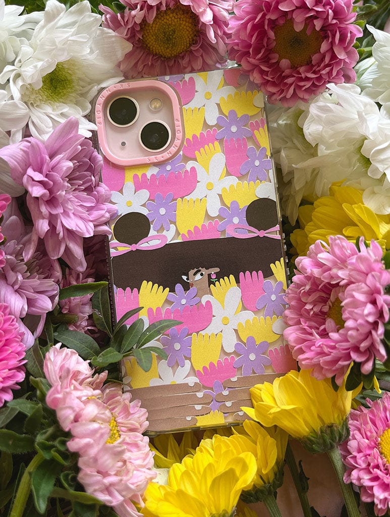 Naomi Anderson-Subryan x Skinnydip Spring Flowers Shock iPhone Case Phone Cases Skinnydip London