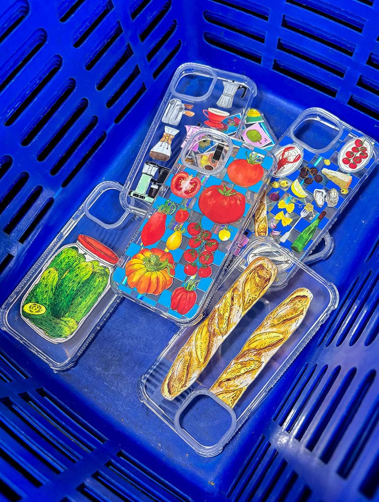 Natdraws x Skinnydip Baguette Shock iPhone Case. Phone Cases Skinnydip London