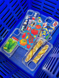 Natdraws x Skinnydip Baguette Shock iPhone Case. Phone Cases Skinnydip London