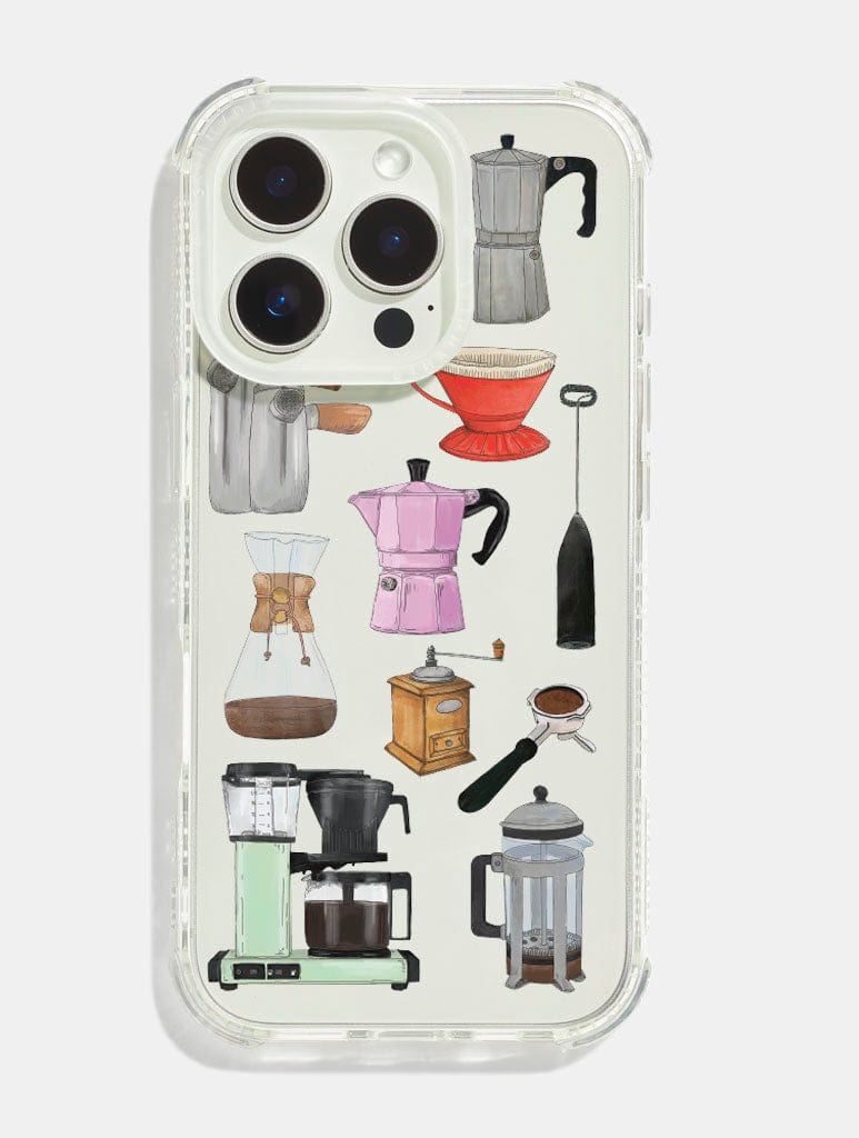Natdraws x Skinnydip Coffee Shock iPhone Case Phone Cases Skinnydip London