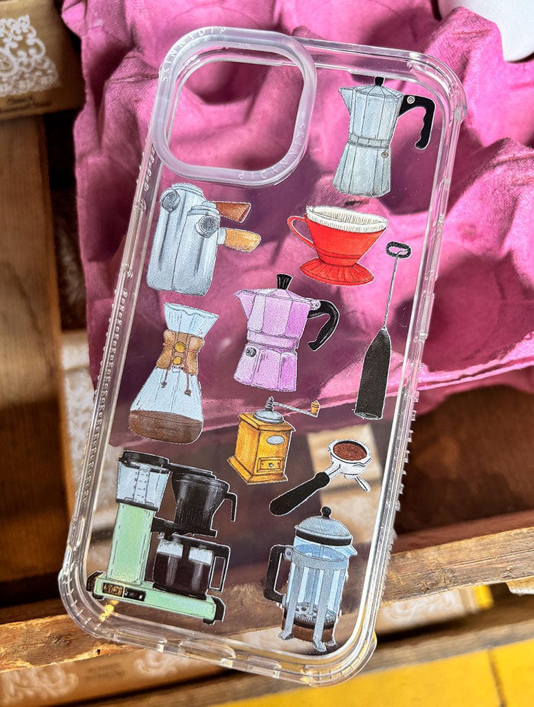 Natdraws x Skinnydip Coffee Shock iPhone Case Phone Cases Skinnydip London