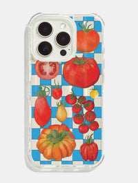 Natdraws x Skinnydip Tomato Girl Shock iPhone Case Phone Cases Skinnydip London