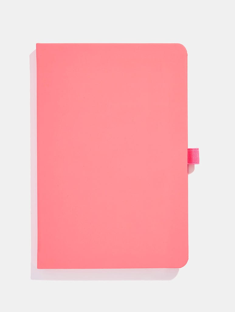 Neon Pink A5 Notebook Home Accessories Notes London