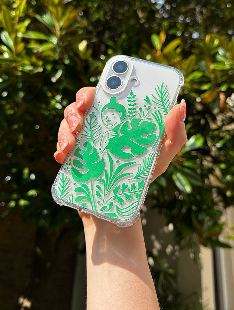 Nina Cosford x Skinnydip Plant Girl Shock iPhone Case Phone Cases Skinnydip London