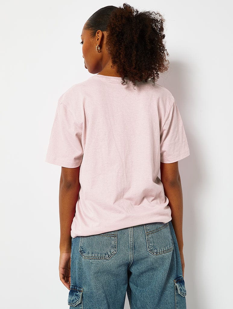 No Inspiration Today Pink T-Shirt Tops & T-Shirts Skinnydip London