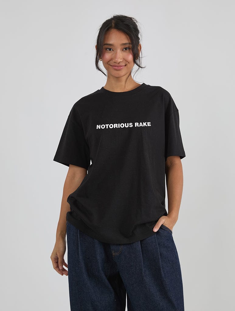 Notorious Rake Notorious Rake T-Shirt In Black | Bridgerton Inspired T Shirts ...