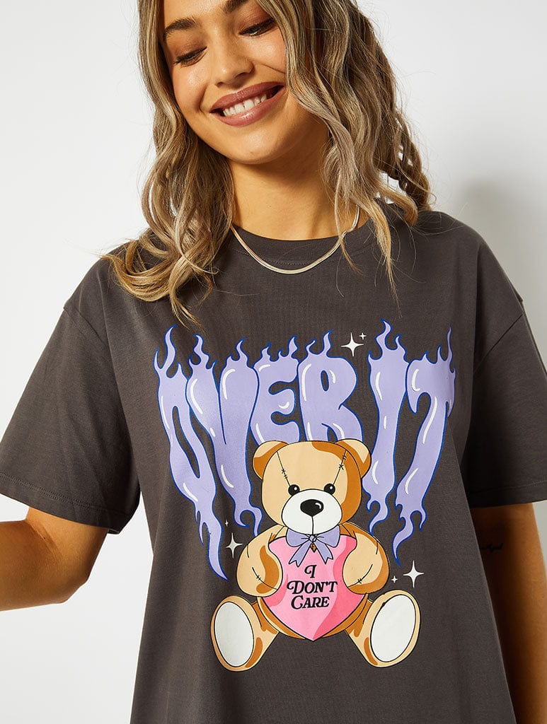 Hello Kitty Chanel Cute Leopard Print Man Women Unisex Shirt 100% Cotton