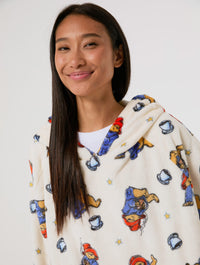 Paddington x Skinnydip Ecru Blanket Hoodie Lingerie & Nightwear Skinnydip London