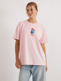 Paddington x Skinnydip Flower Bouquet T-Shirt In Pink Tops & T-Shirts Skinnydip London