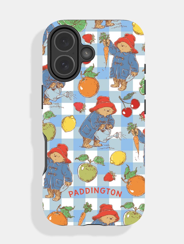 Paddington x Skinnydip Fruity Gingham Ultra Protective iPhone Case Phone Cases Skinnydip London