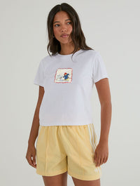 Paddington x Skinnydip Gone Fishing Baby T-Shirt In White Tops & T-Shirts Skinnydip London
