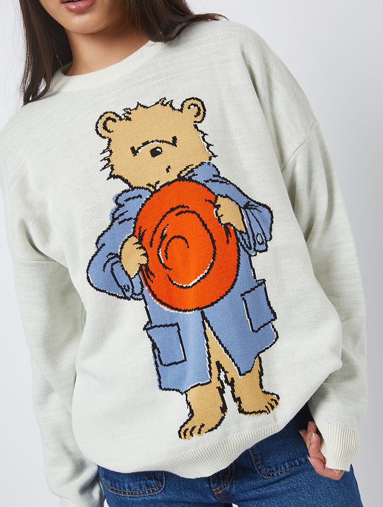 Paddington x Skinnydip Jumper in Oat Jumpers & Cardigans Skinnydip London
