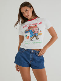Paddington x Skinnydip Marmalade Baby Tee Tops & T-Shirts Skinnydip London