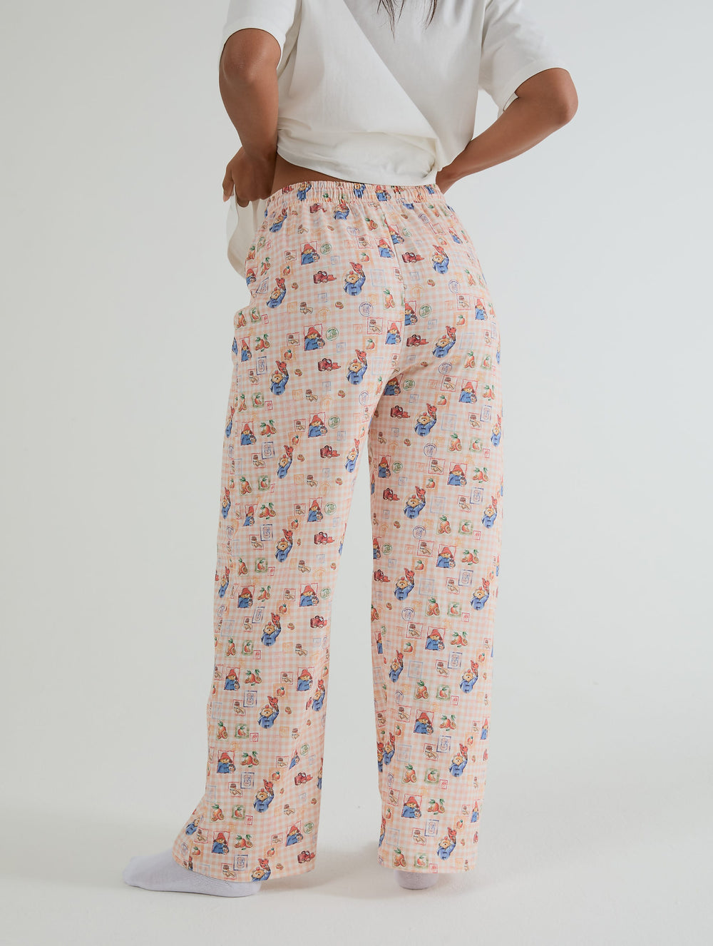 Paddington x Skinnydip Orange Check Pyjama Set Lingerie & Nightwear Skinnydip London
