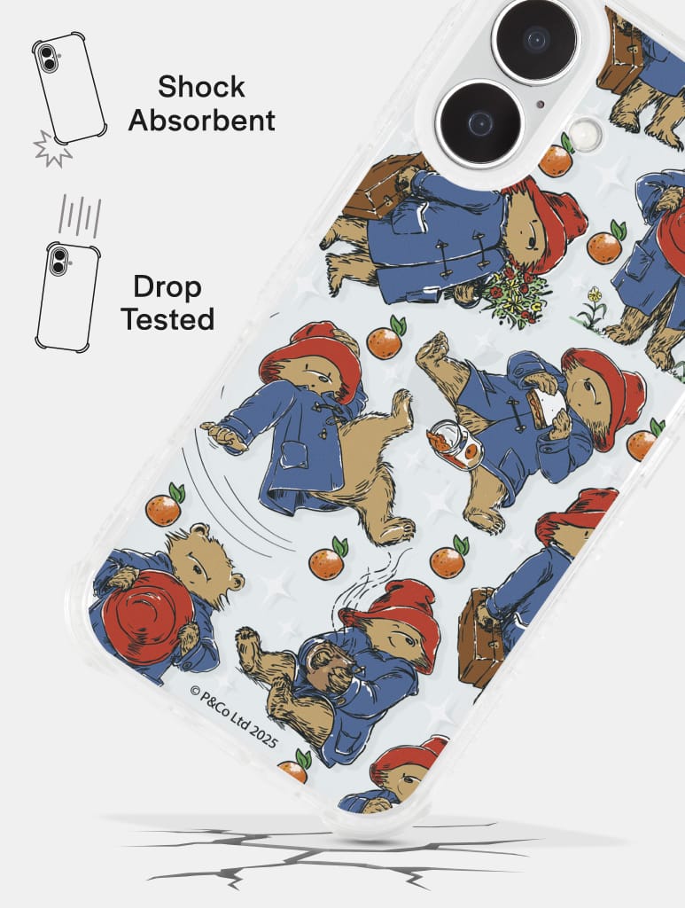 Paddington x Skinnydip Paddington Repeat Shock iPhone Case Phone Cases Skinnydip London