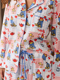 Paddington x Skinnydip Patchwork Pyjama Set with Scrunchie Lingerie & Nightwear Skinnydip London