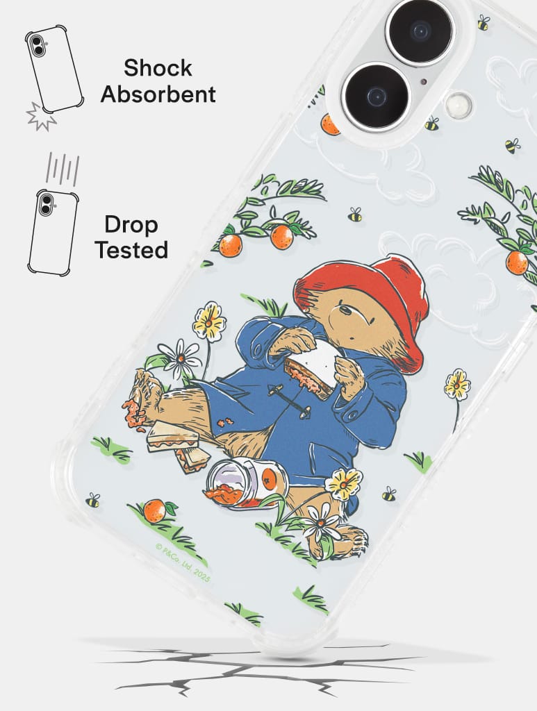 Paddington x Skinnydip Picnic Shock iPhone Case Phone Cases Skinnydip London