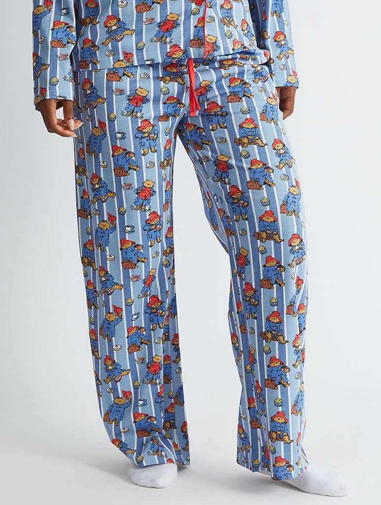 Nightwear Paddington Bear Pyjamas Adults Classic 100% Cotton