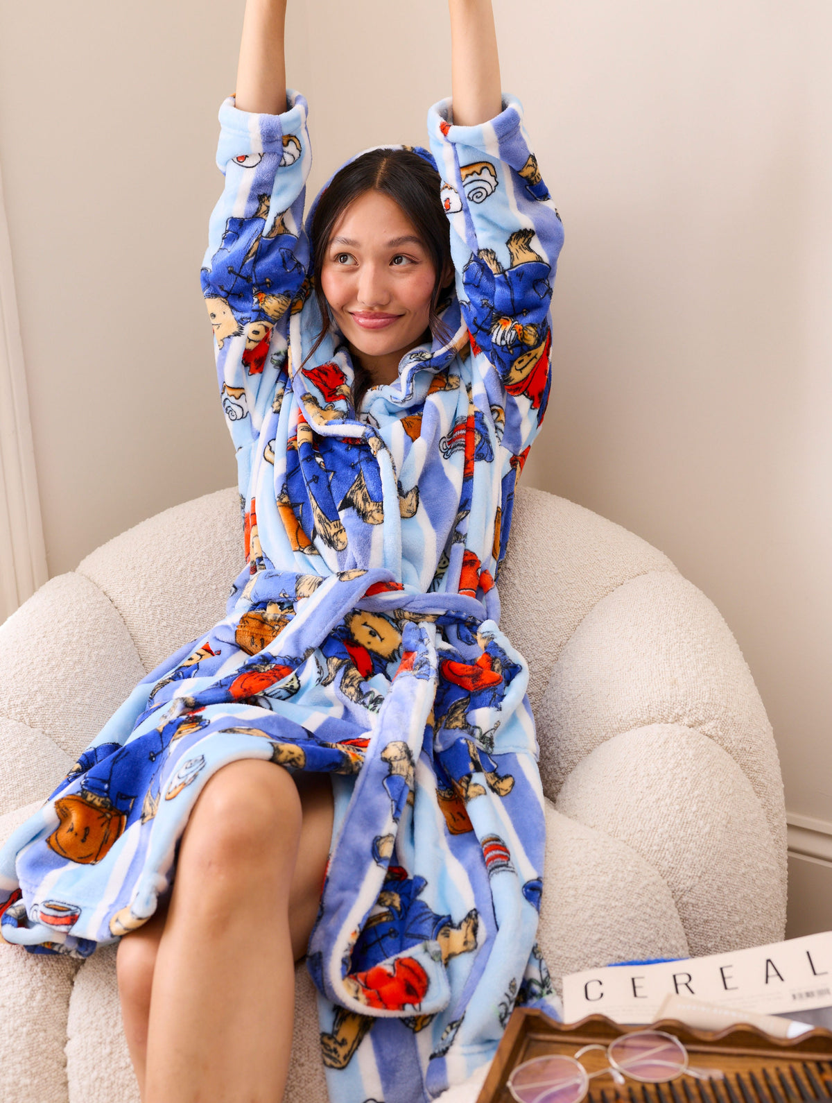 Paddington x Skinnydip Stripe Dressing Gown Lingerie & Nightwear Skinnydip London