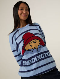 Paddington x Skinnydip Stripe Knitted Jumper Jumpers & Cardigans Skinnydip London