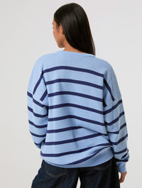 Paddington x Skinnydip Stripe Knitted Jumper Jumpers & Cardigans Skinnydip London