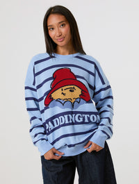 Paddington x Skinnydip Stripe Knitted Jumper Jumpers & Cardigans Skinnydip London
