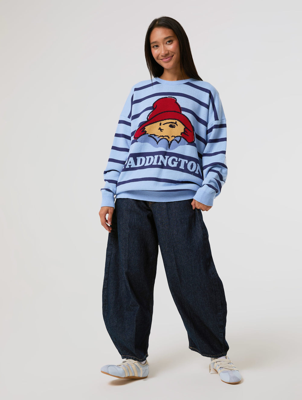 Paddington x Skinnydip Stripe Knitted Jumper Jumpers & Cardigans Skinnydip London