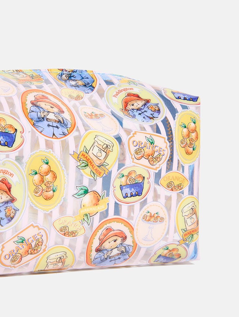 Paddington x Skinnydip Striped Badge Makeup Bag Makeup Bags & Wash Bags Skinnydip London