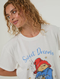 Paddington x Skinnydip T-Shirt and Trouser Pyjama Set with Eye Mask Lingerie & Nightwear Skinnydip London