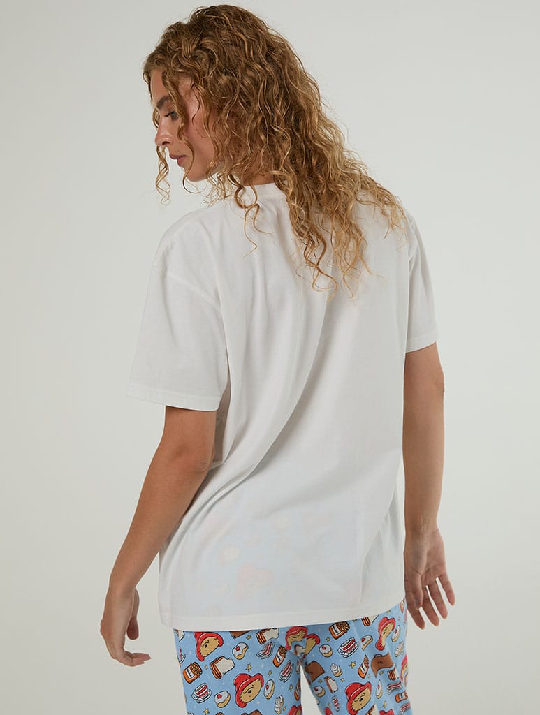 Paddington x Skinnydip T-Shirt and Trouser Pyjama Set with Eye Mask Lingerie & Nightwear Skinnydip London