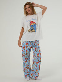 Paddington x Skinnydip T-Shirt and Trouser Pyjama Set with Eye Mask Lingerie & Nightwear Skinnydip London