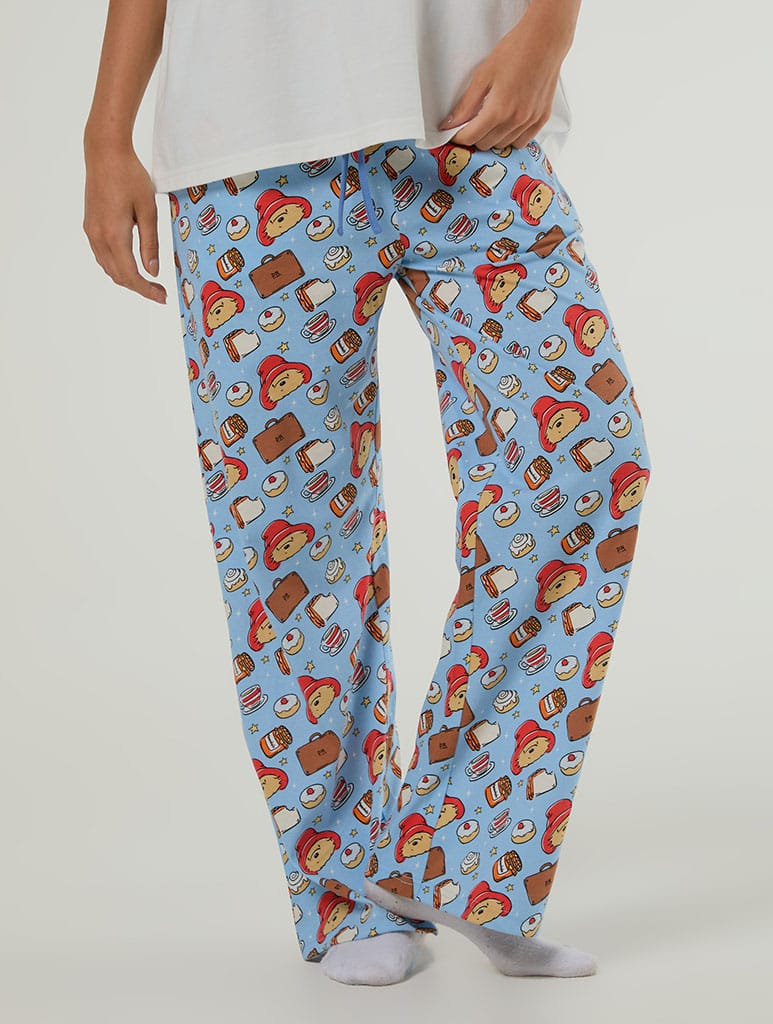 Paddington x Skinnydip T-Shirt and Trouser Pyjama Set with Eye Mask Lingerie & Nightwear Skinnydip London