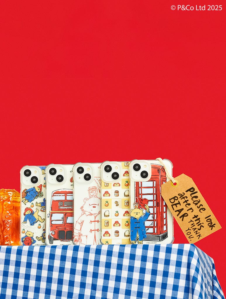 Paddington x Skinnydip Telephone Box Shock iPhone Case Phone Cases Skinnydip London