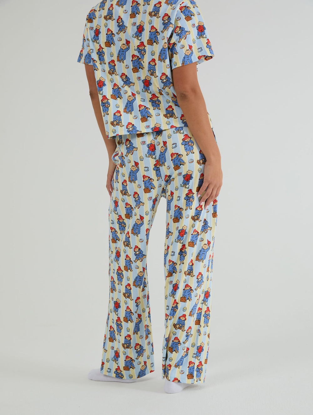 Paddington x Skinnydip Yellow Stripe Pyjama Set Lingerie & Nightwear Skinnydip London