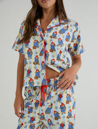 Paddington x Skinnydip Yellow Stripe Pyjama Set Lingerie & Nightwear Skinnydip London