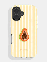 Papaya Stripe Ultra Protective iPhone Case Phone Cases Skinnydip London
