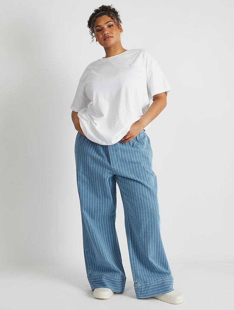 Paradiso T-Shirt in Ecru Tops & T-Shirts Skinnydip London