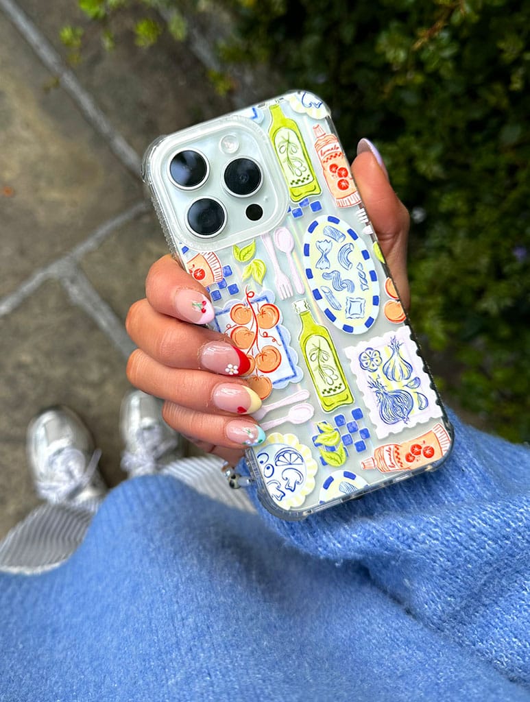 Pasta Patchwork Shock iPhone Case Phone Cases Skinnydip London