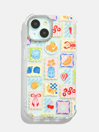 Patchwork Picnic Shock iPhone Case Phone Cases Skinnydip London