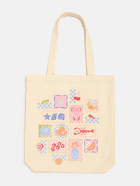 Patchwork Tote Bag Printed Tote Bags Skinnydip London