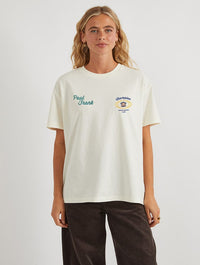 Paul Frank x Skinnydip Game Set Match T-Shirt In White Tops & T-Shirts Skinnydip London