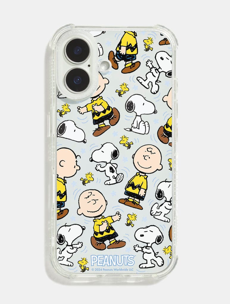 Peanuts x Skinnydip Charlie Brown & Snoopy Repeat Shock iPhone Case Phone Cases Skinnydip London