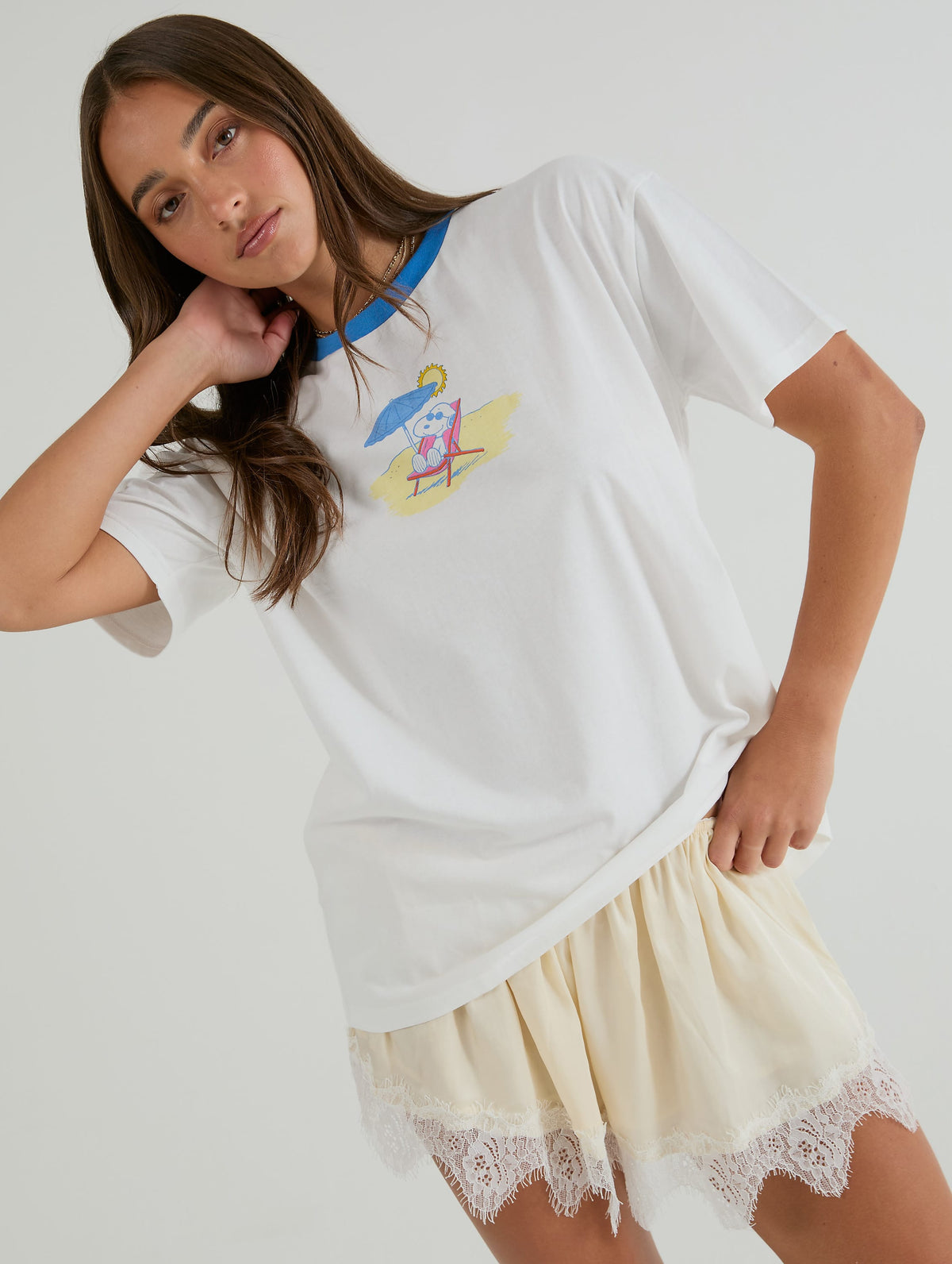 Peanuts x Skinnydip I love the Beach T-Shirt Tops & T-Shirts Skinnydip London