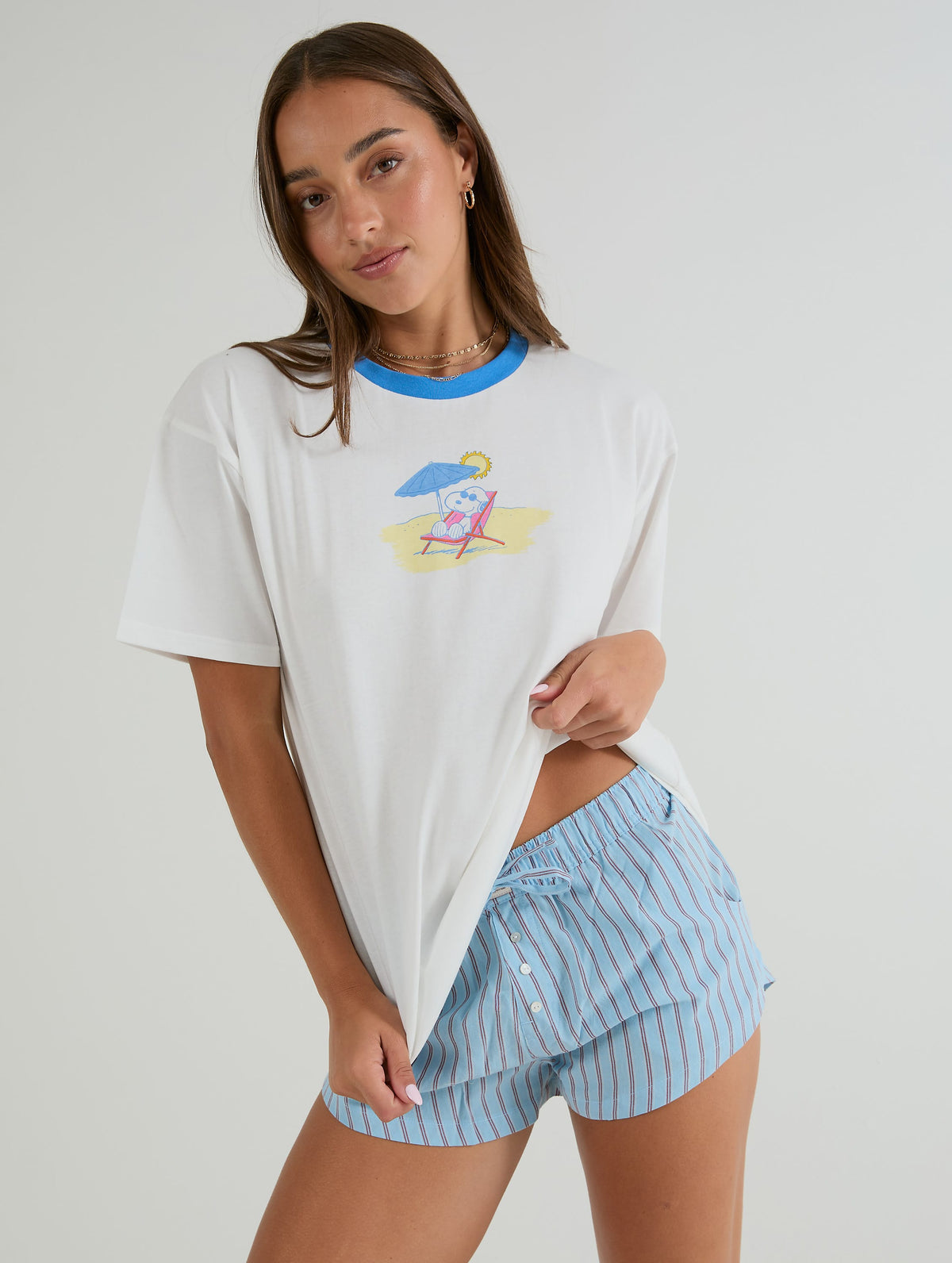 Peanuts x Skinnydip I love the Beach T-Shirt Tops & T-Shirts Skinnydip London