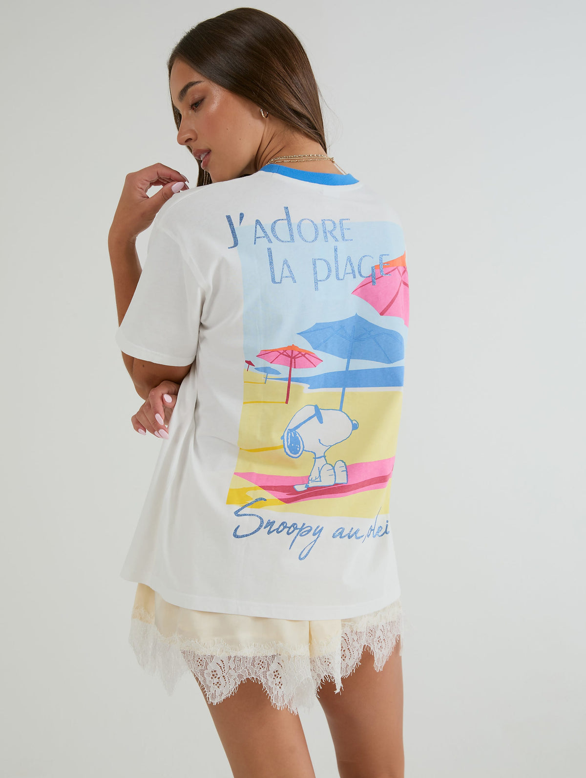 Peanuts x Skinnydip I love the Beach T-Shirt Tops & T-Shirts Skinnydip London