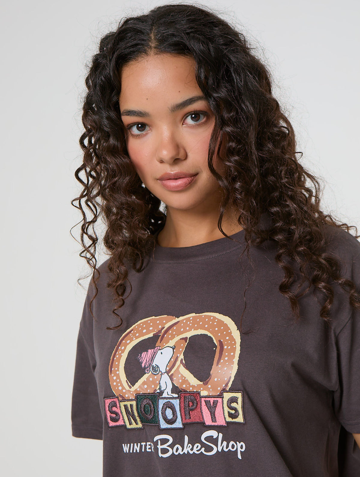 Peanuts x Skinnydip Snoopy Bake Shop T-Shirt Tops and T-Shirts Skinnydip London